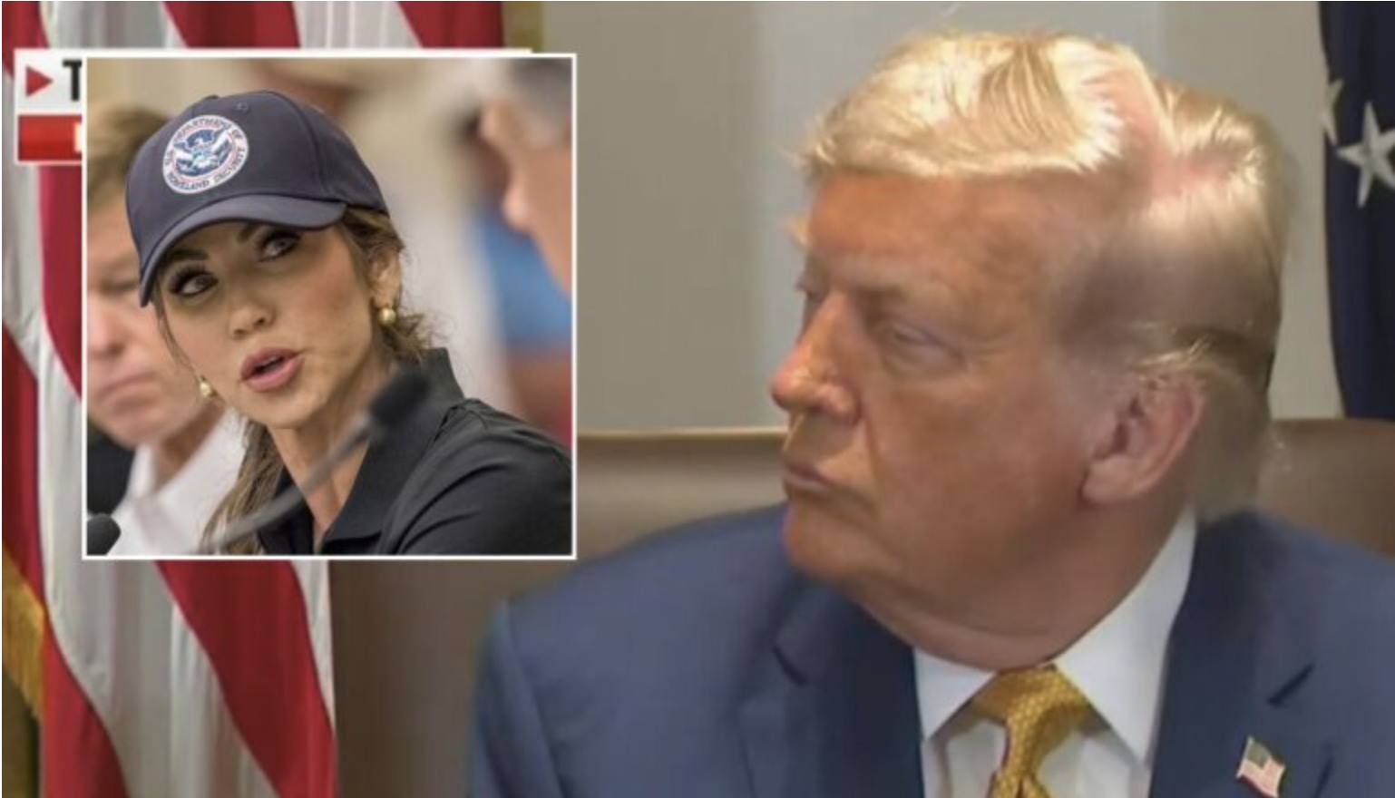 Homeland Security Secretary Kristi Noem may soon be ousted