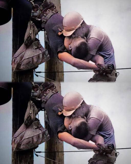HT16. The Kiss of Life: a man’s courage in saving a colleague and the photo he took..