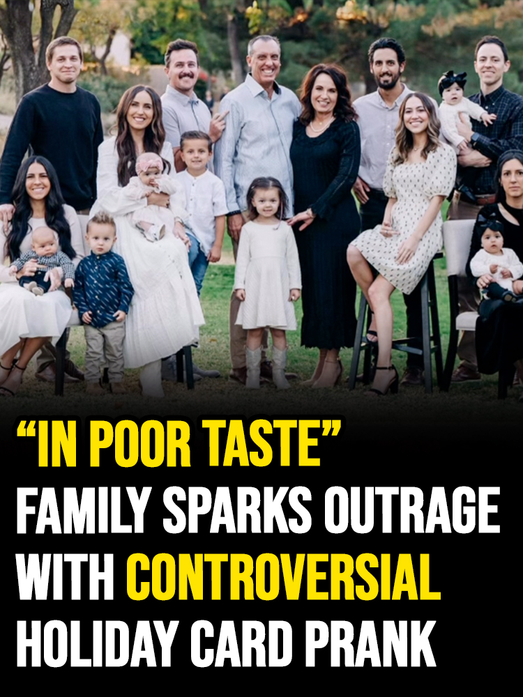 The internet is divided over this family’s controversial holiday card photo