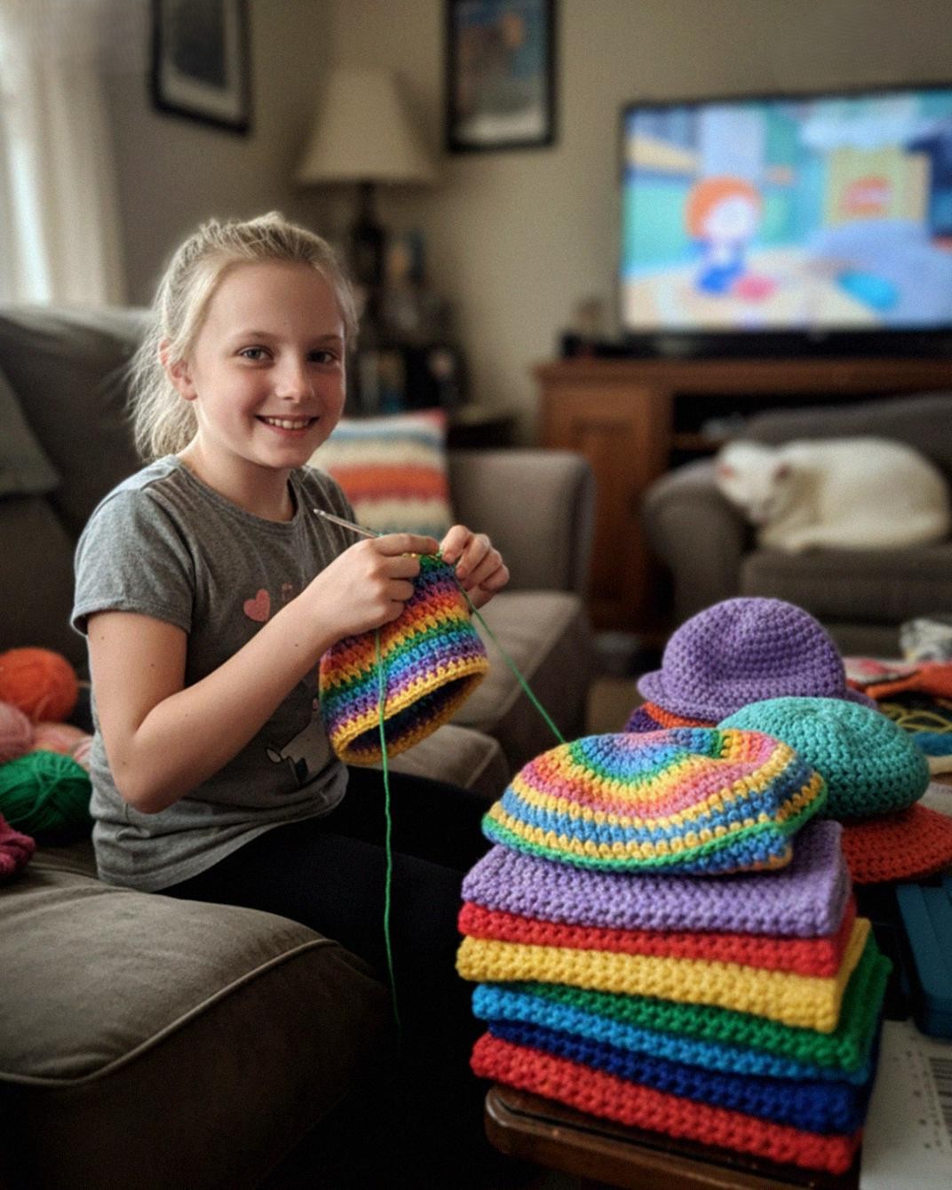 My Daughter Crocheted 80 Hats for Sick Children – Then My MIL Threw Them Away and Said, ‘She’s Not My Blood’