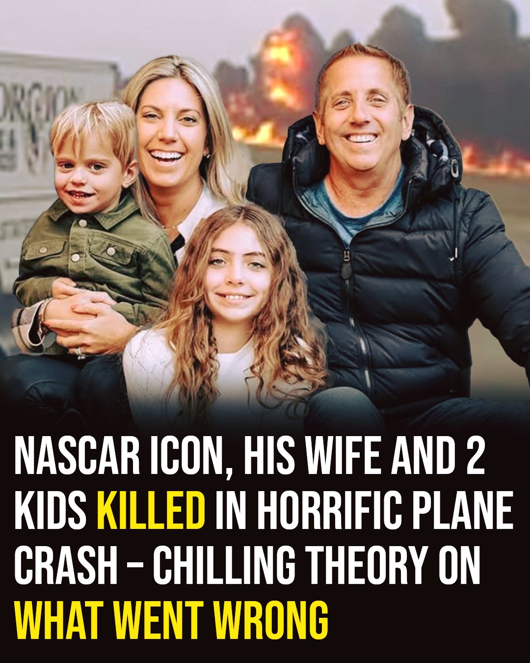 NASCAR icon Greg Biffle and his family killed in North Carolina plane crash