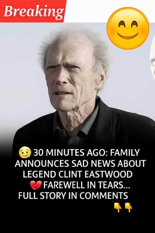 10 minutes ago / Family announced the sad news of Legend Clint Eastwood / Farewell in tears..