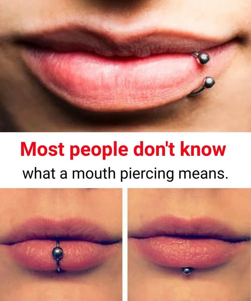 Most People Don’t Realize What a Mouth Piercing Reveals About Someone