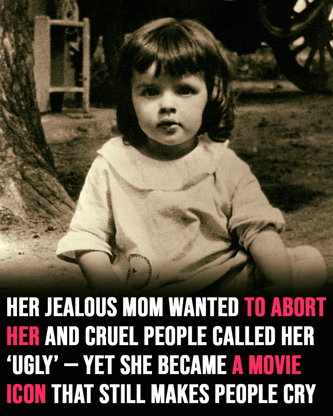 Behind the glitter: The dark childhood of a Hollywood icon