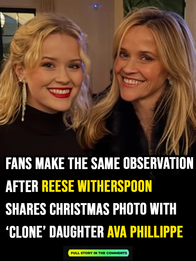 Reese Witherspoon shares Christmas photo with her daughter Ava Phillippe and everyone says the same thing