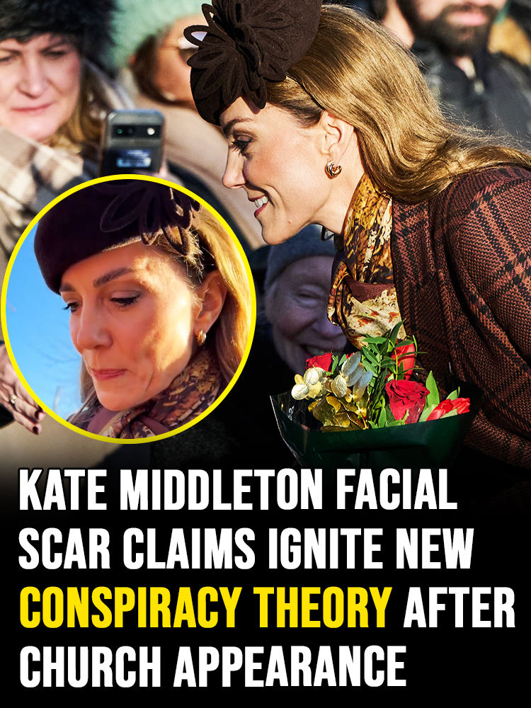 Kate Middleton facial scar claims ignite new conspiracy theory after church appearance
