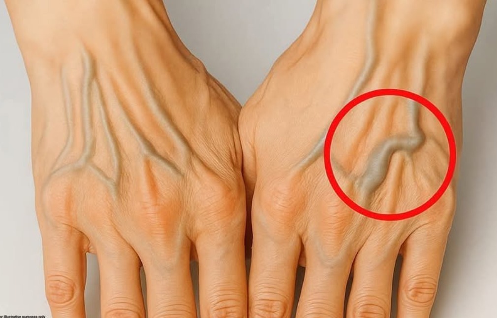If you have visible veins, it means…