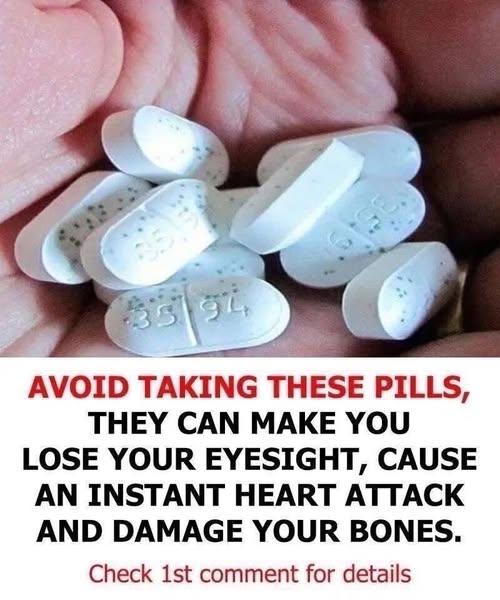THE PILLS THAT TURNED INTO A WARNING