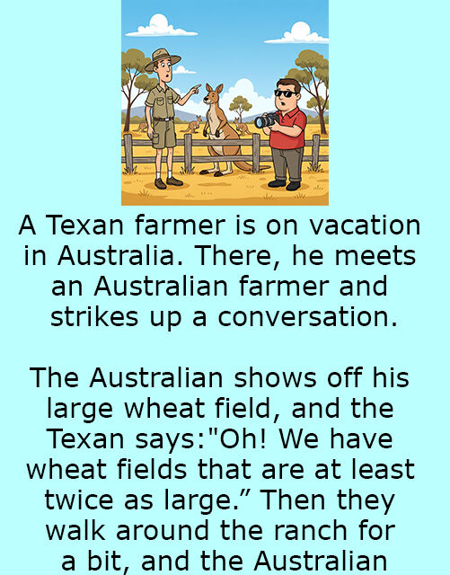 A Texan Farmer Goes To Australia
