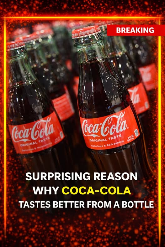 Surprising reason why Coca-Cola tastes better from a bottle