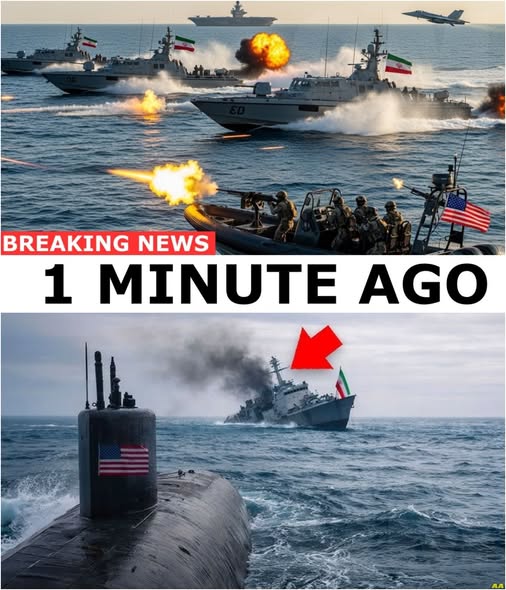 U.S. Navy SEALs Engage Iranian Fast Attack Craft – A Fictional Tale of Maritime Strategy and Elite Military Operations