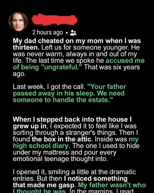 Letters He Never Sent, Except in Her Diary