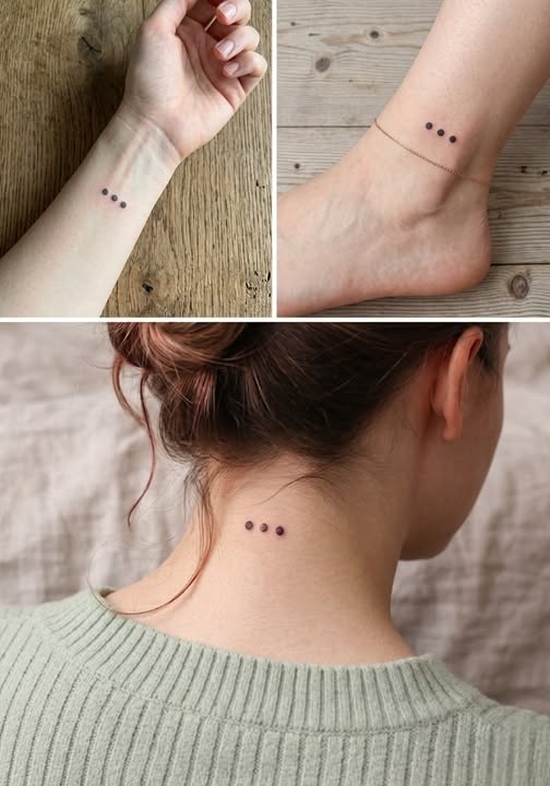 Three-Dot Tattoo Explained: Origins, Interpretations, and Hidden Meanings