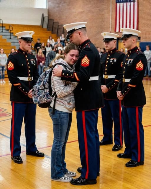 A Daughter Stood Up for Her Late Father at School—The Next Morning Left Everyone in Tears