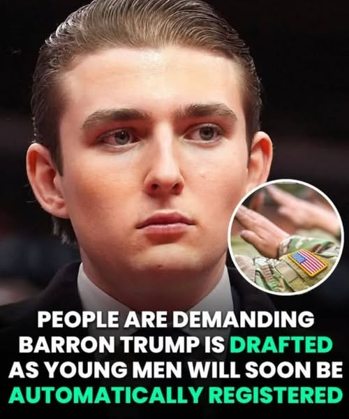 Why Barron Trump Can’t Be Drafted As Young Men Soon To Be Automatically Registered
